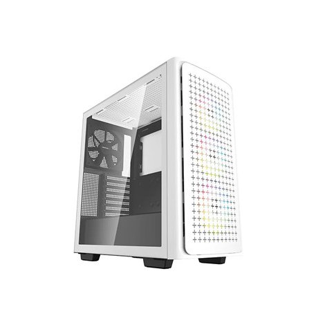 Deepcool | MID TOWER CASE | CK560 | Side window | White | Mid-Tower | Power supply included No | ATX PS2